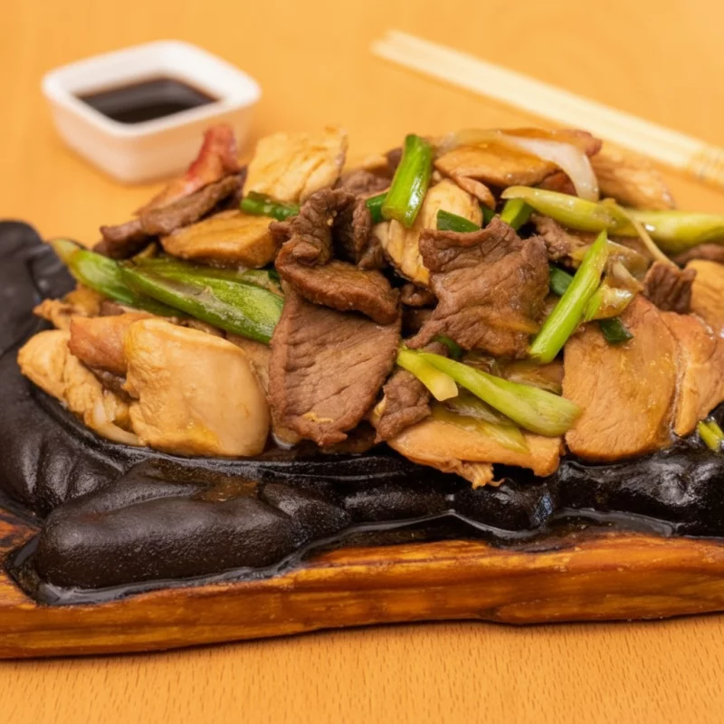 PARRILLA CHINA + SU CHAUFA