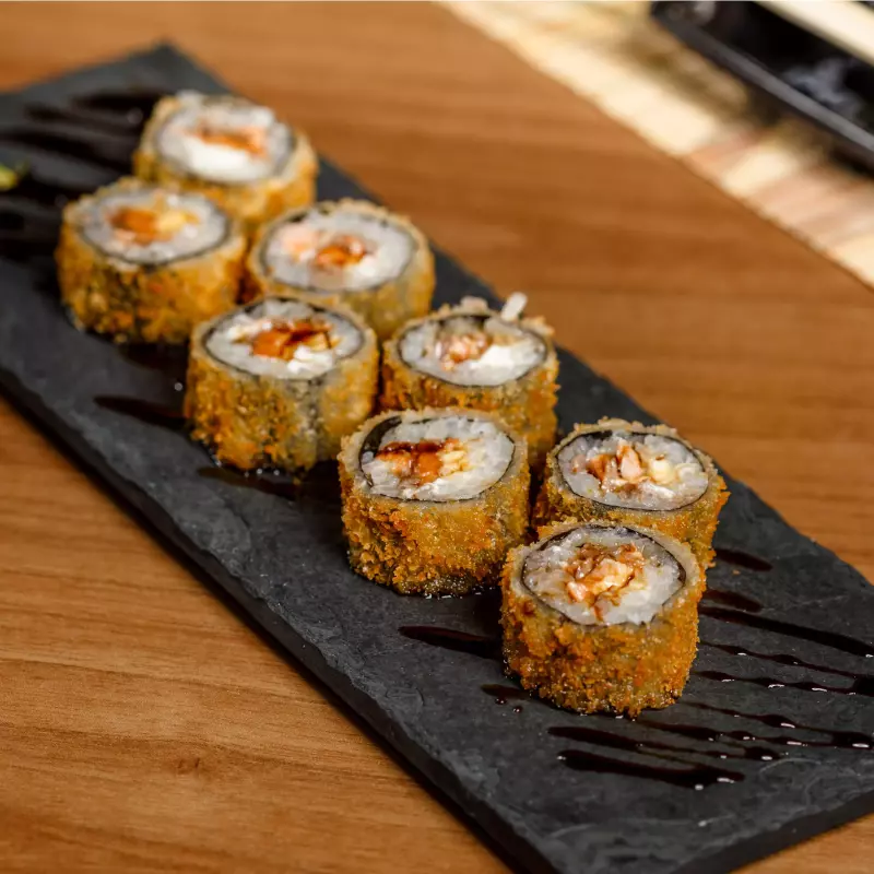 Hot Rolls Philadelphia - 08 Peças