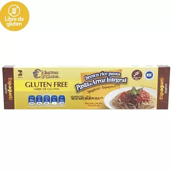 Spaghetti arroz integral sin gluten