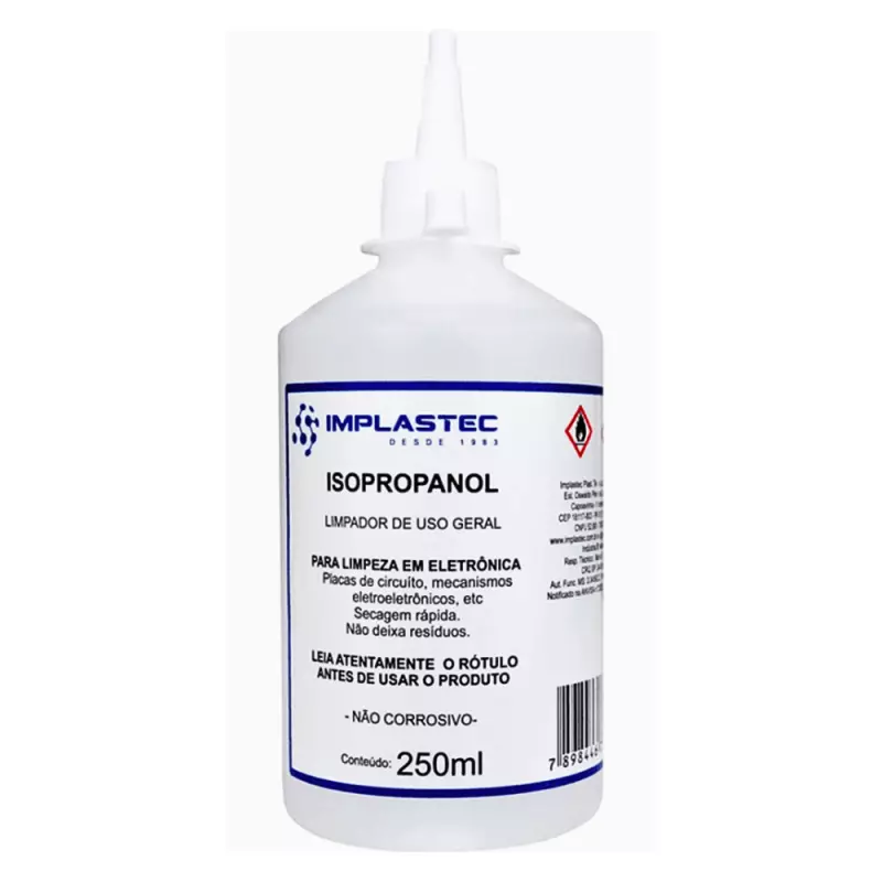 ALCOOL ISOPROPÍLICO 99,8% 250ml