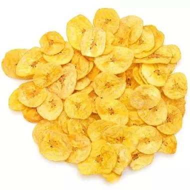Chips de banana salgada
