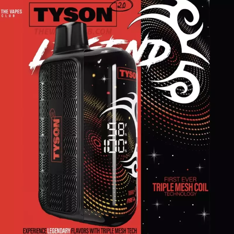 TYSON 30K - CLEAR (MENTA)