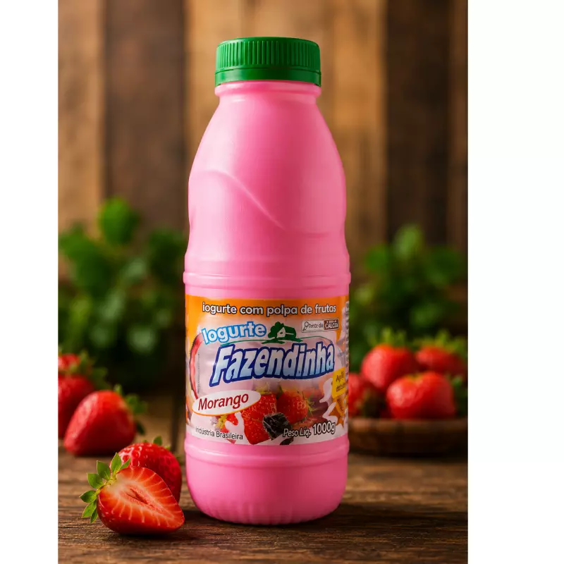 IOGURTE MORANGO 1L