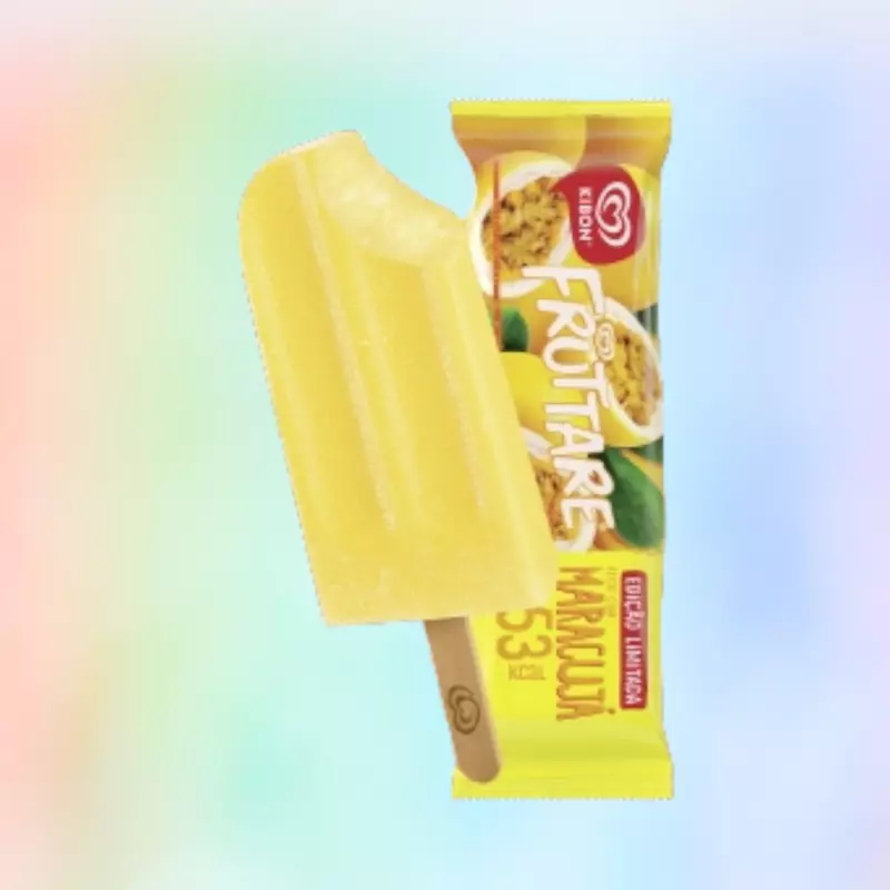 Picolé Kibon Fruttare Maracujá 63g
