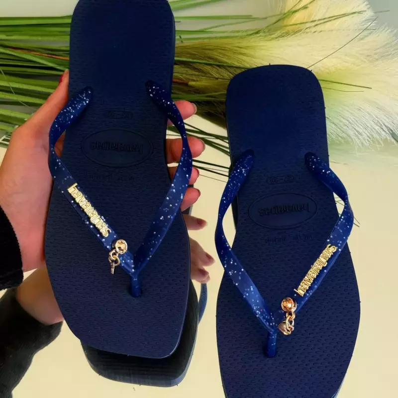 Fem ping coração 2 azul mar