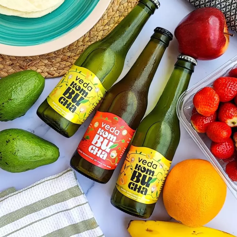 VEDA KOMBUCHA BOTELLA 350 ML