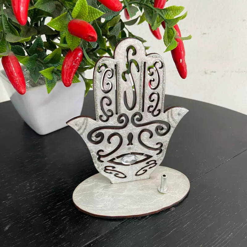 Incensario Mao Hamsa 13cm