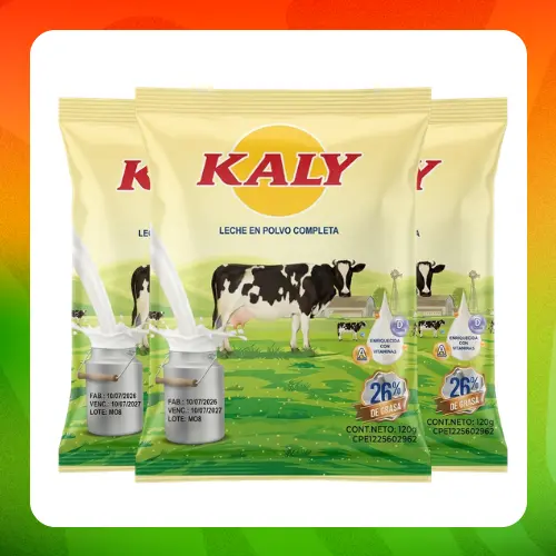 Bulto Kaly Leche Completa 120g