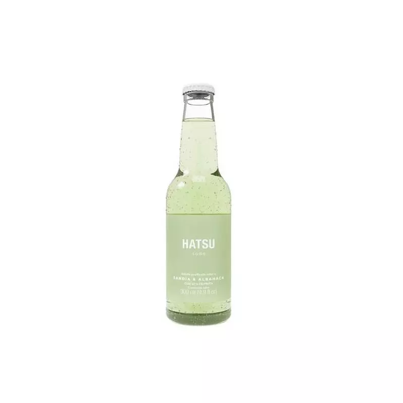 soda hatsu sandía albaca