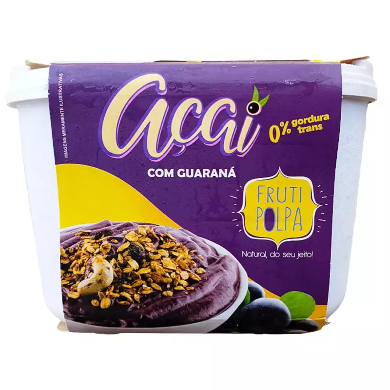 Açaí com Guaraná Pote 2L