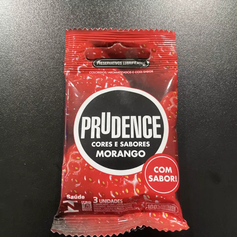 Preservativo Prudence de Morango