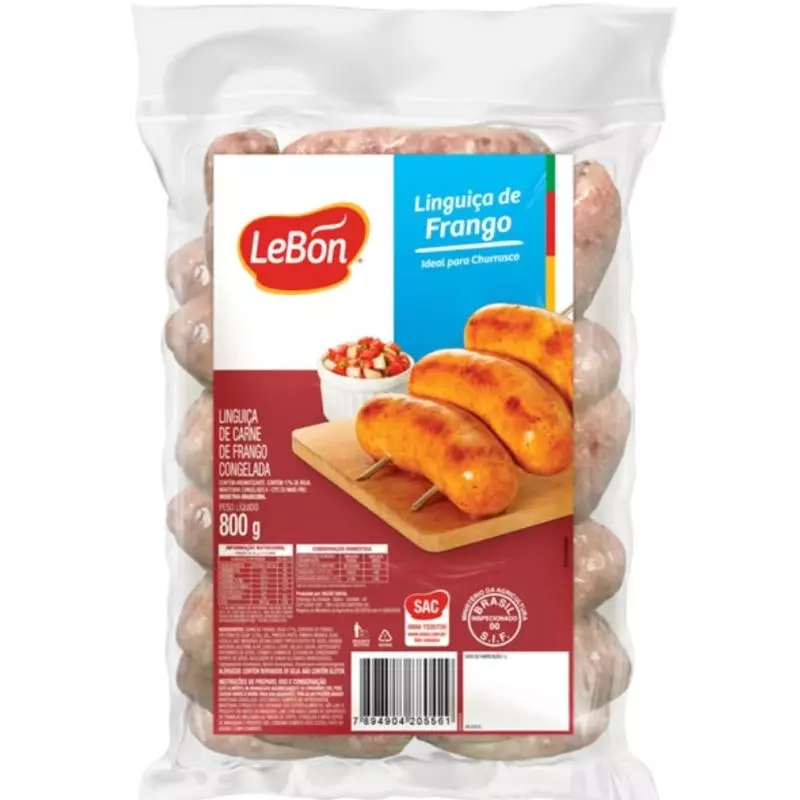 Linguiça de Frango LeBon 800g