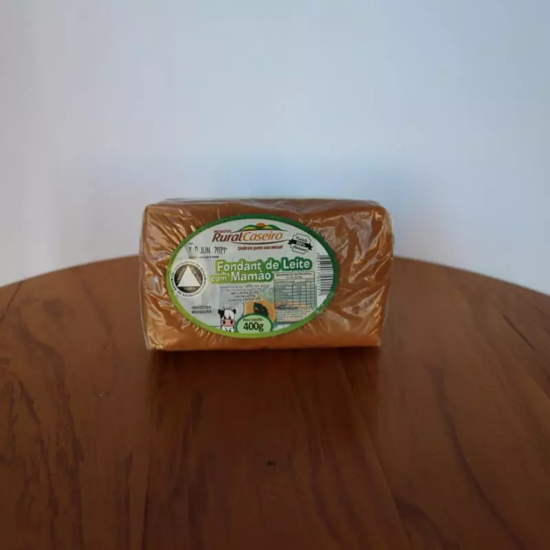 Doce Leite c/ Mamão Tablet 400gr