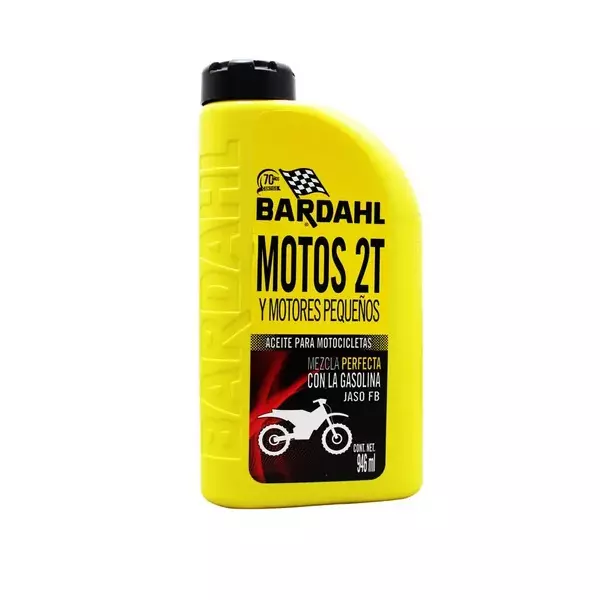 Bardahl 2T JASO FB de 946 ml.