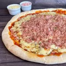 Pizza Salgada - Fiambre Com Queijo