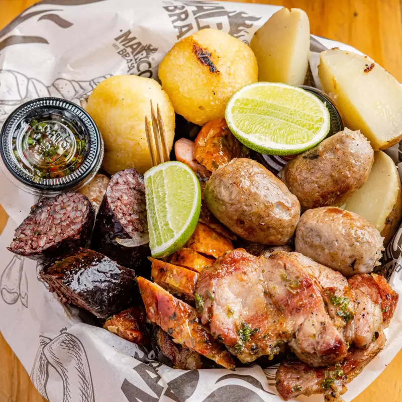 Picada mixta con bondiola
