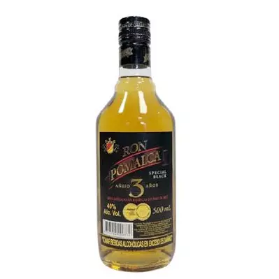 RON POMALCA 3 AÑOS 500ML