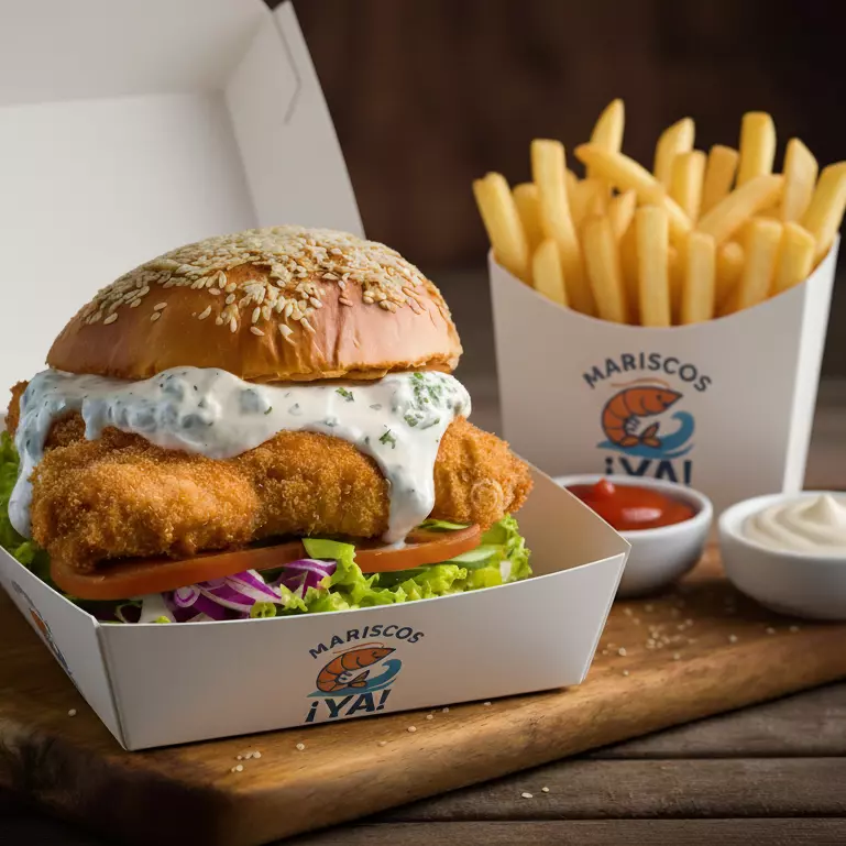 Hamburguesa con Papas