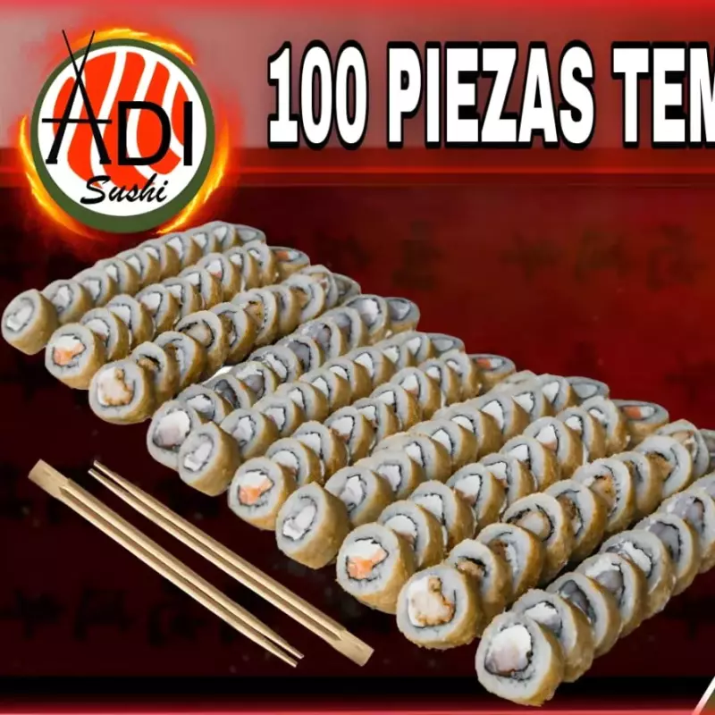 100 PIEZAS TEMPURAS SEM-CLAS