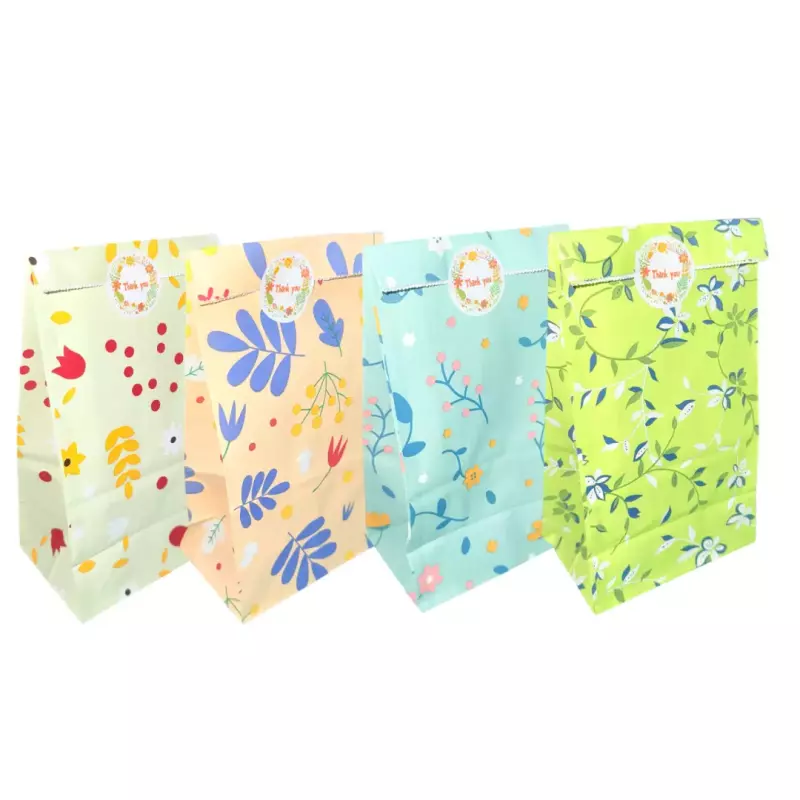 12 Bolsas Papel 360 Flores (Surtida)