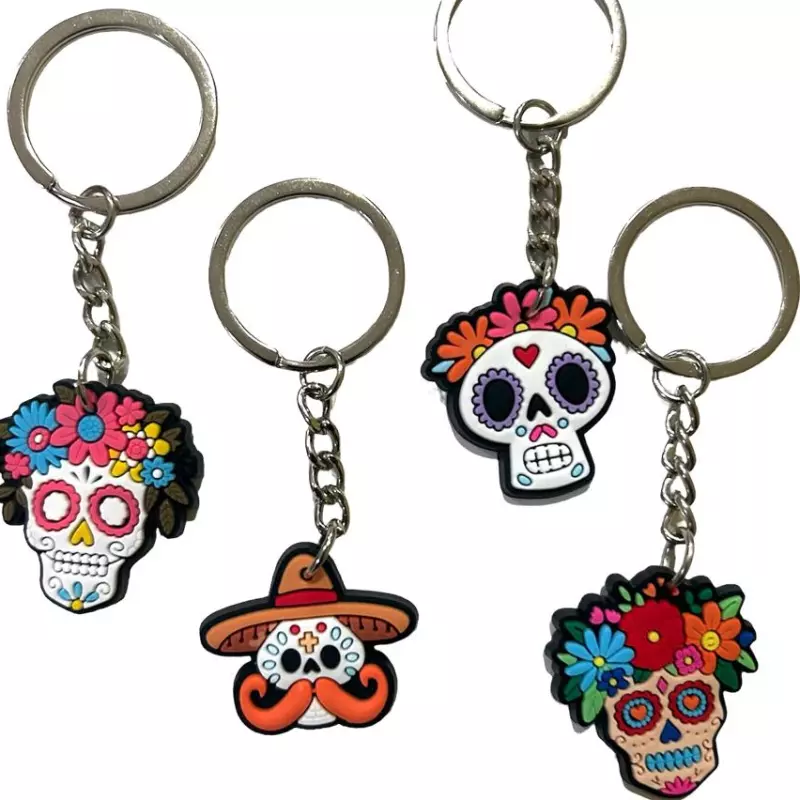 Chaveiros Catrinas Plástico