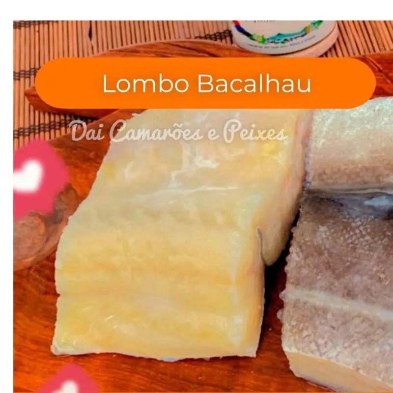 Lombo de bacalhau 260gramas