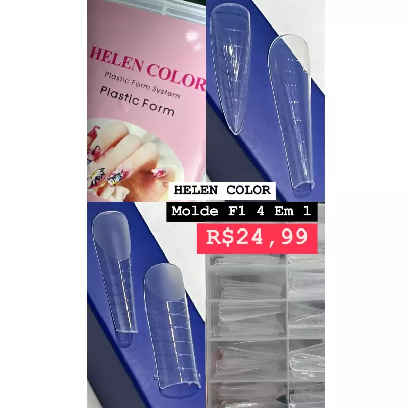 Molde F1 Helen Color C/96 S/Adesivo
