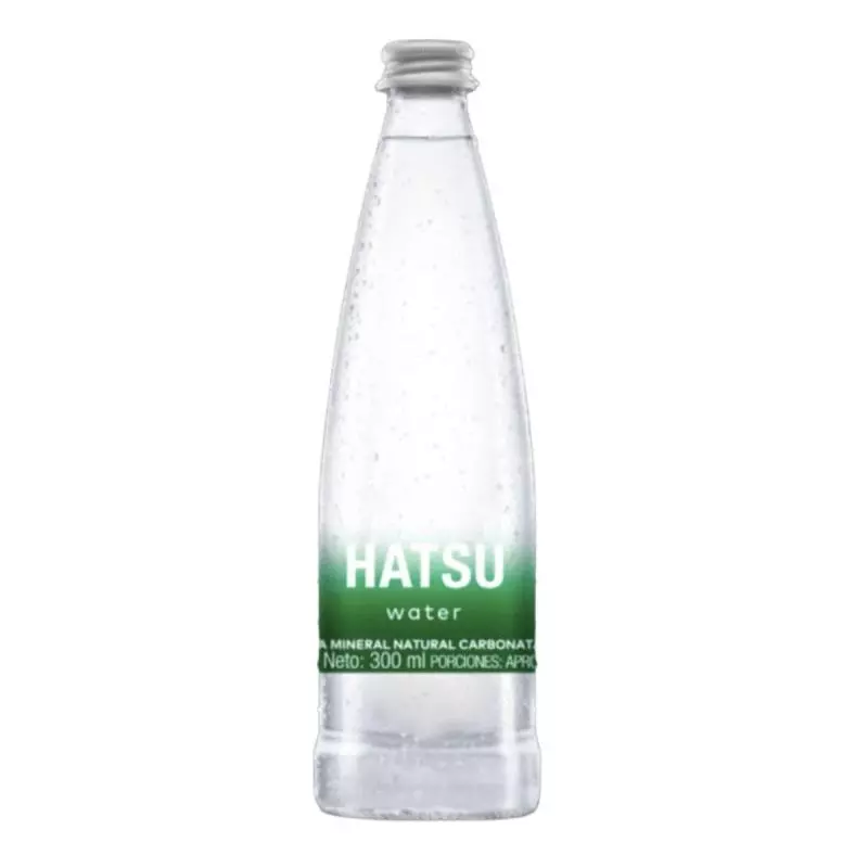 agua hatsu con gas