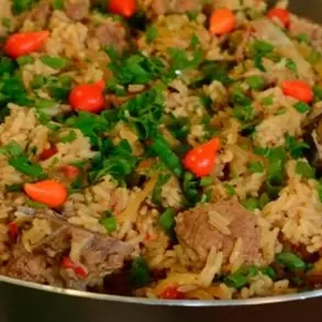 Arroz com Suã + Ovo frito