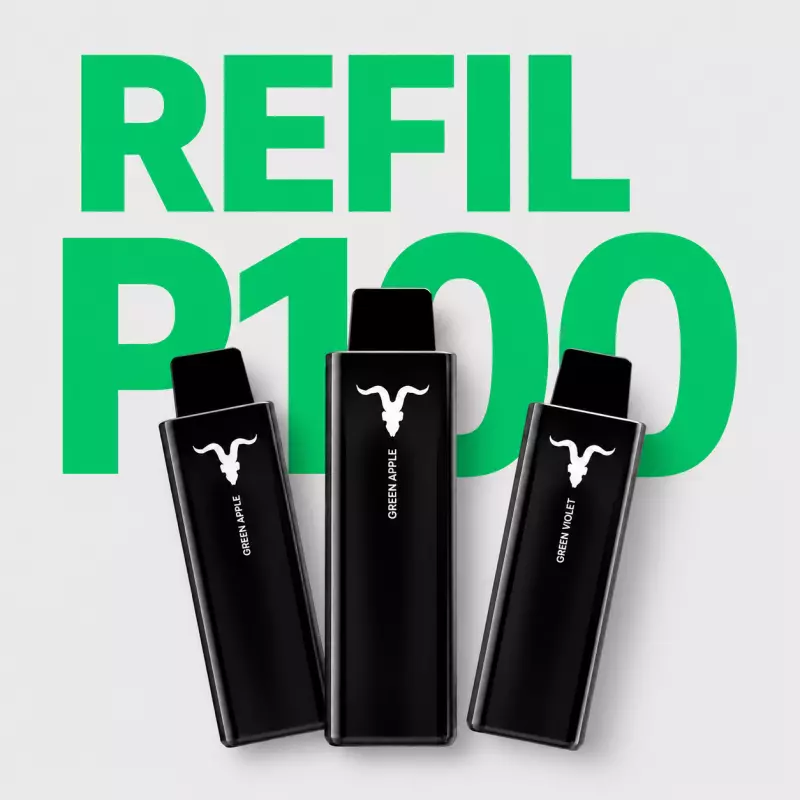 Refil P100 - 10.000 puffs💨