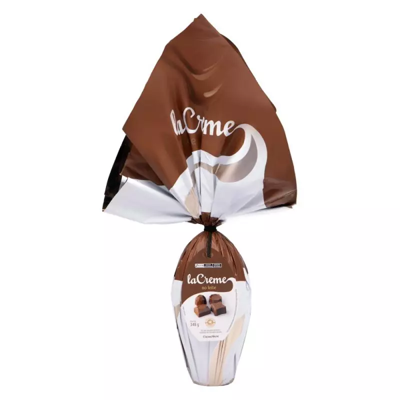 Ovo de Páscoa laCreme ao Leite 348g