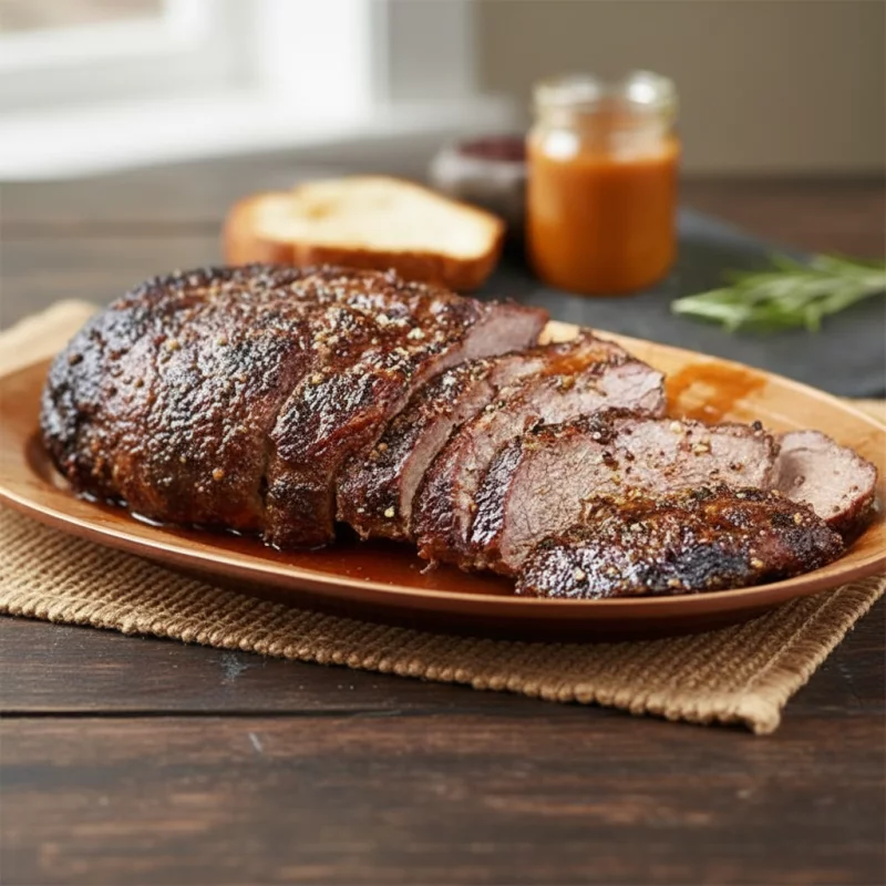 Carne assada no gril