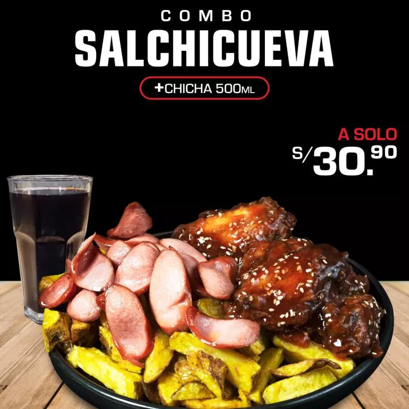 COMBO SALCHICUEVA