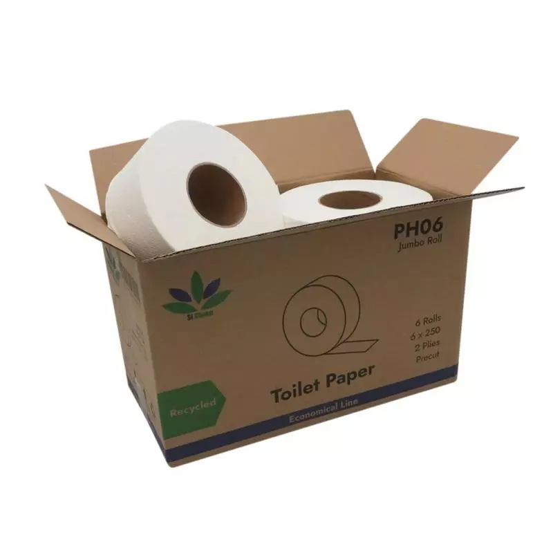 Papel Higiénico Jumbo 6 Rollos x250M