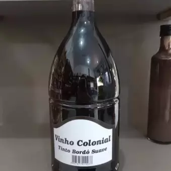 VinhoBordô Suave Colonial 750ml