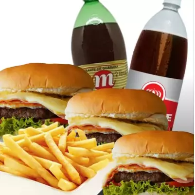 COMBO - 4 x Salada com BATATA+Refri