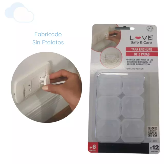 Tapa enchufe 3 Patas