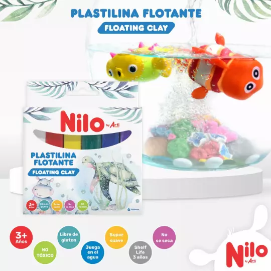 Plastilina Flotante