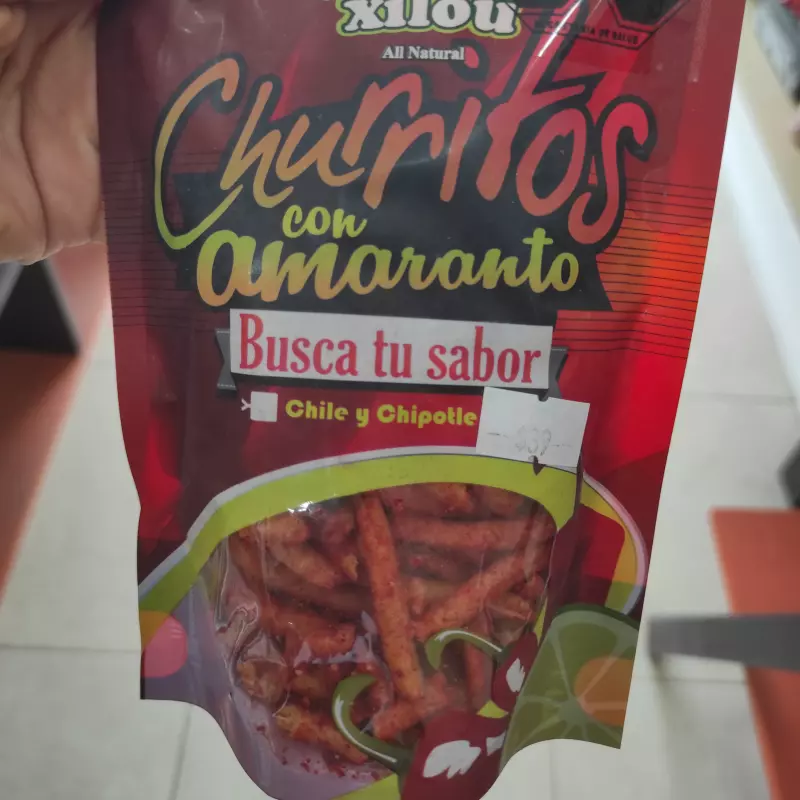 Churritos con chile