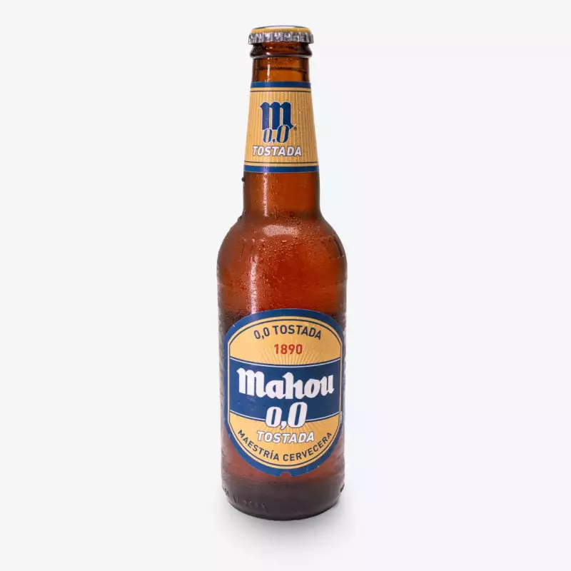 Mahou tostada 0,0% sin alcohol 0,33