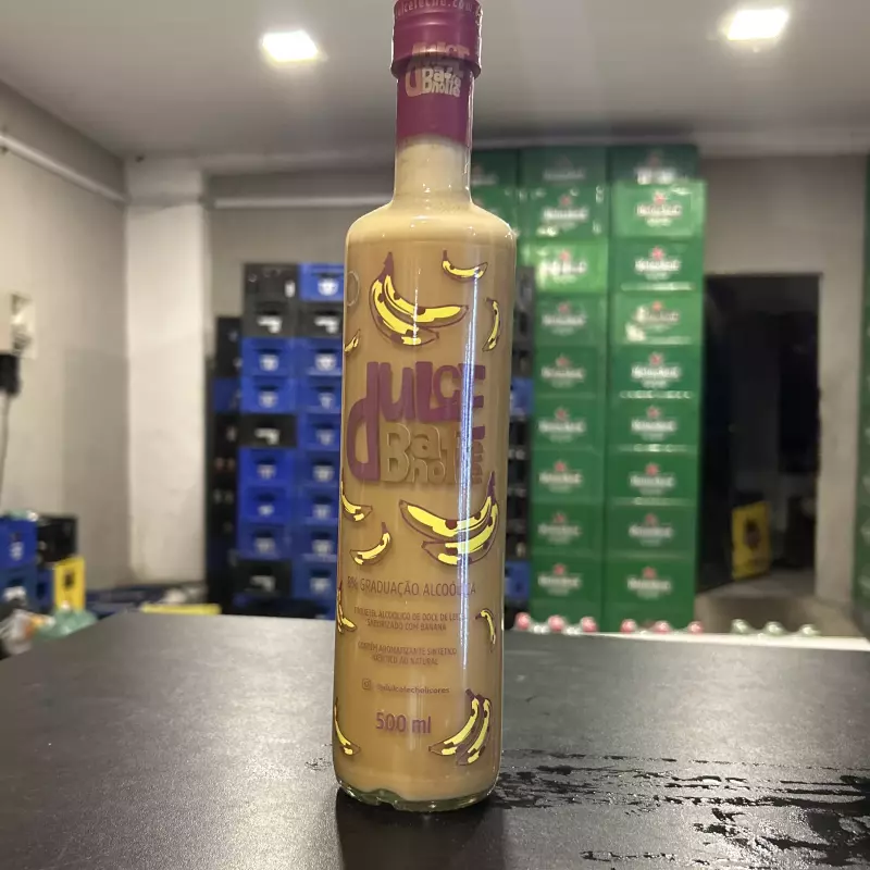 LICOR DULCE DE LECHE C/BANANA  500ML