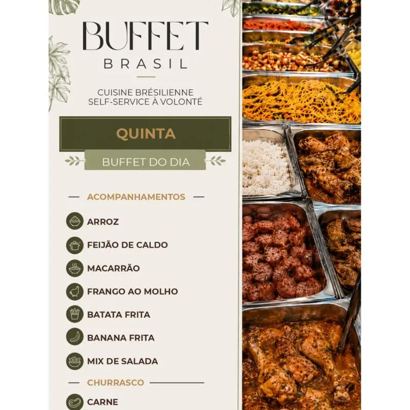 MENU - QUINTA-FEIRA