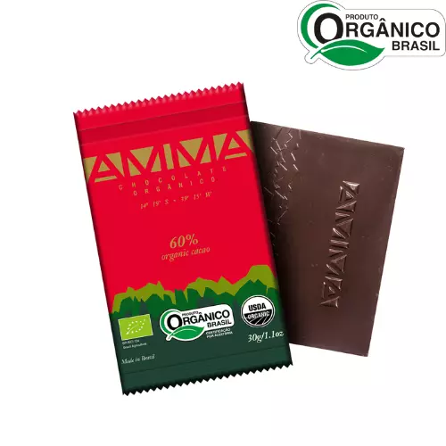Barra de Chocolate Orgânico 30g