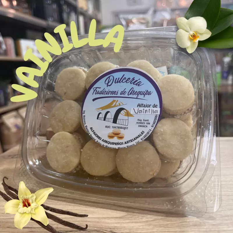ALFAJORCITOS DE MAICENA Y VAINILLA