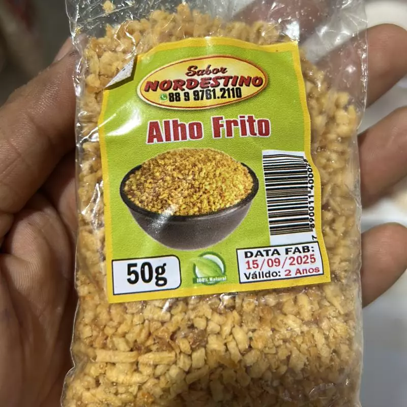 TEMPERO ALHO FRITO