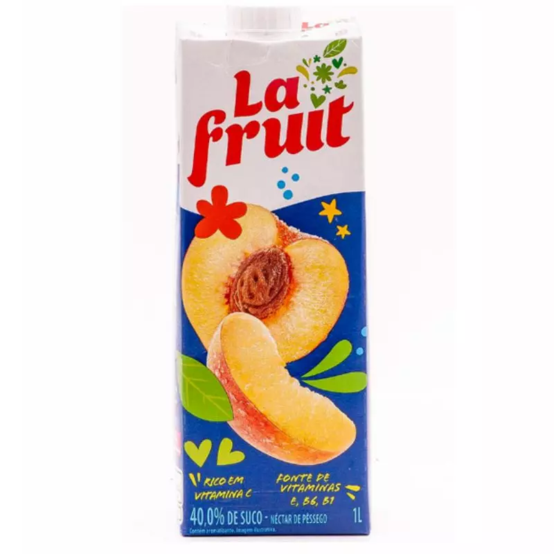 Suco lafruit pêssego 1l