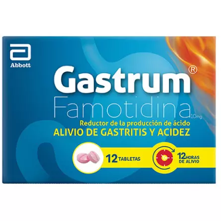 GASTRUM 12 TABLETAS