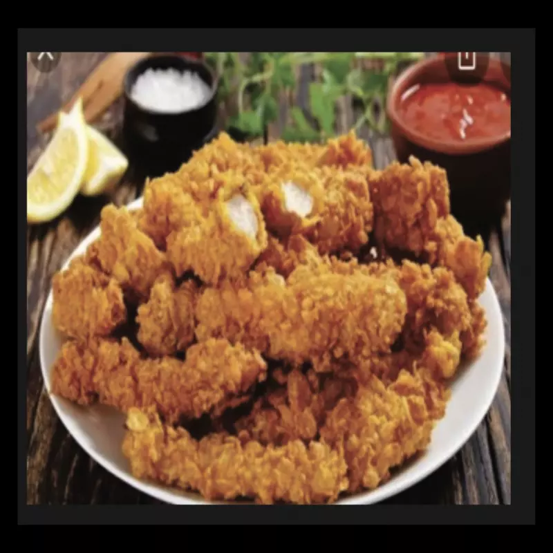 Isca de Frango Empanado