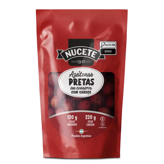 Azeitona Preta com Caroço