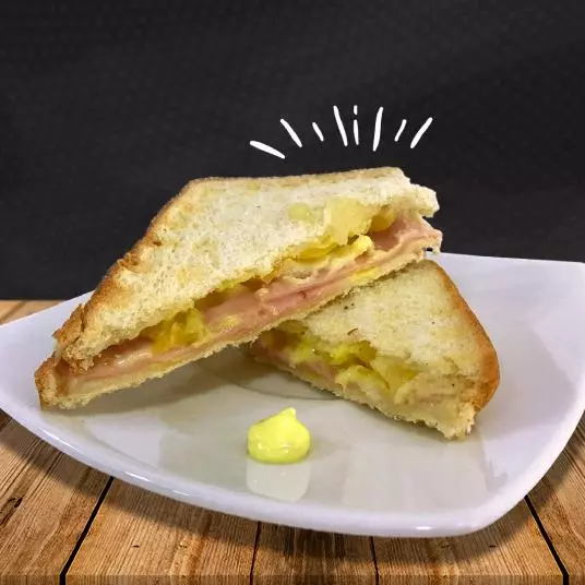 Sándwich Hawaiano